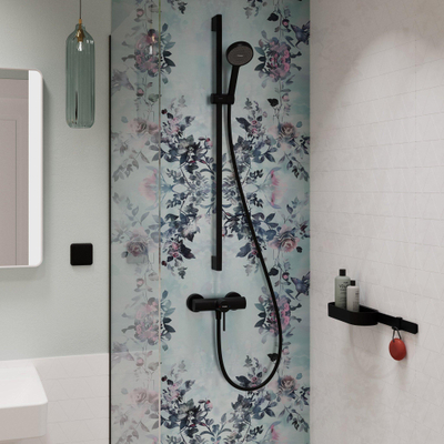 Hansgrohe Activera Select S glijstangset - 90cm - mat zwart