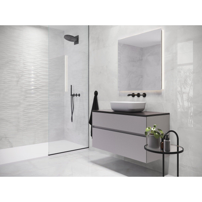 SAMPLE Terravito Alreno Keramische wand- en vloertegel - 60x120cm - 10.5mm - White