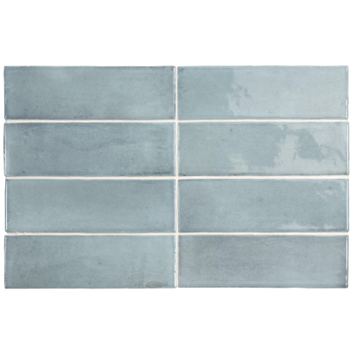 Equipe Cerámicas Premium Koko Voor wandtegel - 15x5cm - 8mm - Licht blauw