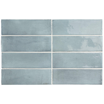 SAMPLE Terravito Ardeno Koko Voor wandtegel - 150x50cm - 8mm - Licht blauw