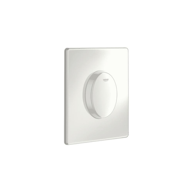 Grohe Skate Air Bedieningsplaat - enkelspoeling - verticaal - wit