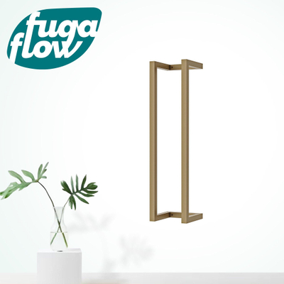 FugaFlow Eccelente Sobrado Porte-serviettes - 60x12.5x12.5cm - Laiton brossé