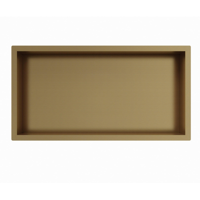 Fortifura Galeria Inbouwnis - 30x60x7cm - PVD - geborsteld messing (goud)