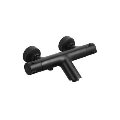 Adema Sparkle 2.0 thermostatische bad-/douchekraan - zwart