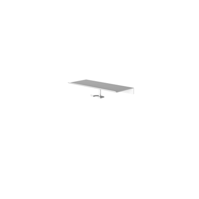 Hotbath &MORE EnMORE Haak - voor Glaswisser - voor planchet serie - mat wit