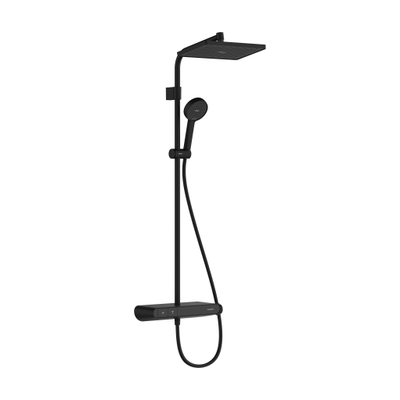 Hansgrohe Activera Q colonne de douche - 29cm - thermostatique - noir mat