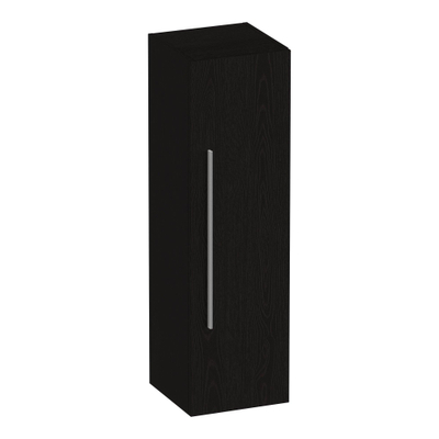 BRAUER Trust Armoire colonne - 120x35x35cm - excl. manette avec 1 porte gauche ou droite ouvrante Timber Black