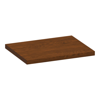 BRAUER Ocean Medium plan de toilette - 60x46x4cm - lamelles chêne brun