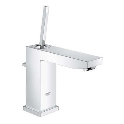 GROHE Eurocube Joy wastafelkraan - m-size - opbouw - voorsprong 13.3cm - met trekwaste - chroom