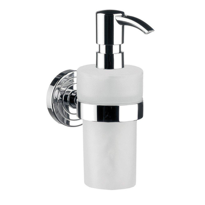 Emco Polo distributeur de savon avec flacon chrome
