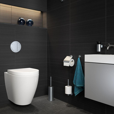 Tiger Noon Distributeur de savon - 90ml - montage murale - inox brossé