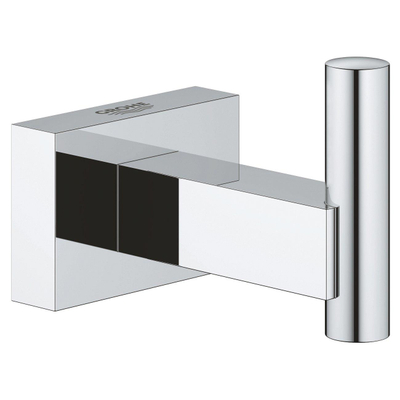 GROHE Essentials Cube crochet de serviette - carré - chrome