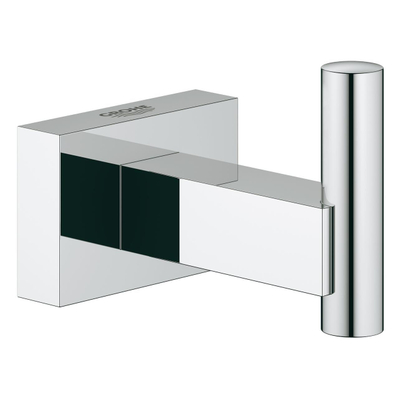GROHE Essentials Cube crochet de serviette - carré - chrome