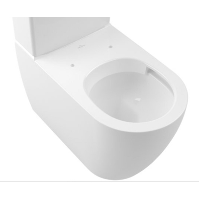 Villeroy & Boch Subway 2.0 cuvette pour WC à réservoir apparent à poser à chasse directe PK DirectFlush sans réservoir blanc