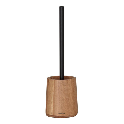 Sealskin Earth Brosse de toilette avec support autoportant Chêne