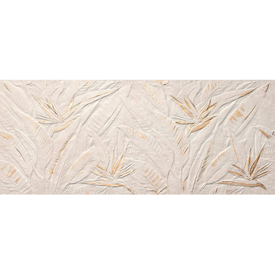 ÉCHANTILLON Terravito Elzino carreau mural - 50x120cm - rectifié - aspect pierre naturelle - Gold mat (or)