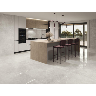 Baldocer Cerámica Concept carrelage sol et mur - 120x120cm - 9mm - rectifié - (Gris)