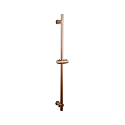 Fortifura Calvi Glijstang - 90cm - met geïntegreerde wandaansluitbocht - geborsteld koper