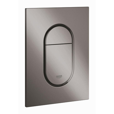 Grohe Arena Cosmopolitan Drukplaat - S-Size - hard graphite (antraciet)