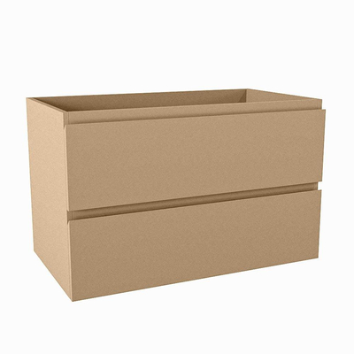 Mondiaz HAY wastafelonderkast - 80x45x50cm - 2 lades - softclose - Oro