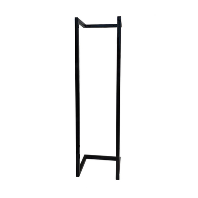 Saniclass Dual Handdoekrek - 95x25x20cm - mat zwart SHOWROOM MODEL