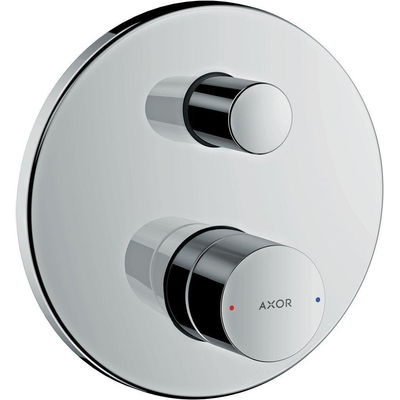 Axor Uno 3 garniture de finition pour robinet de baignoire avec poignée Zero et combinaison de sécurité chrome