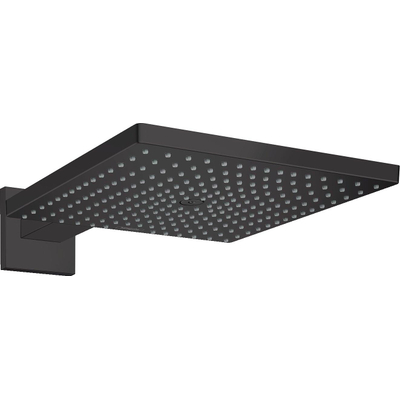 Hansgrohe Raindance E hoofddouche - 30x30cm - met douchearm - mat zwart