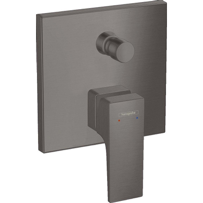 Hansgrohe Metropol Afbouwdeel - voor inbouw badkraan - met omstel - hoogglans zwart chroom