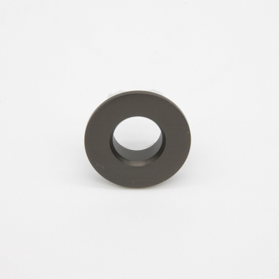 Fortifura Calvi Luxe Overloopring - 3cm - geschikt - voor wastafels - PVD - geborsteld gunmetal (antraciet)
