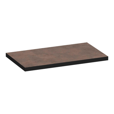 BRAUER MFCPlus Plan sous vasque MFC 80.6x46x3.6cm MFC Rusty/Noir