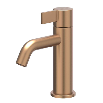 IVY Pact Mitigeur de lavabo - posé - bas - coldstart - cuivre brossé mat PVD