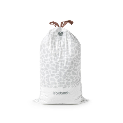 Brabantia PerfectFit Sacs poubelle - fermeture à cordon - code L - 40-45L - 40 pièces/rouleau