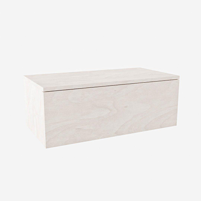 MONDIAZ ALAN MODULE SMALL onderkast 80x41x30cm 1 lade Push to open Melamine Underlayment mat