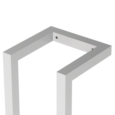 Fortifura Calvi Handdoekrek - 60x12.5x12.5cm - hoogglans chroom