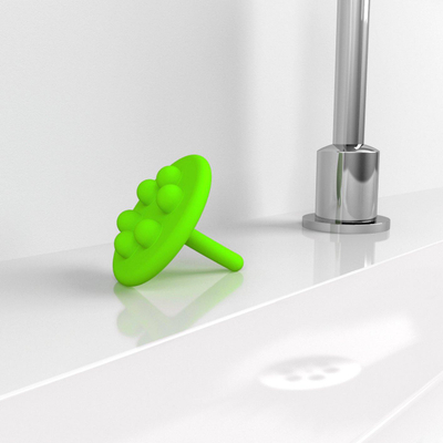 Clou Wash Me clapet d'eau silicone Vert