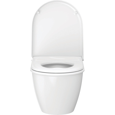 Duravit Darling New WC suspendu à fond creux 37x54cm économiseur d'eau et anti-résidus céramique Blanc