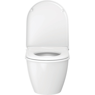 Duravit WC-zitting 43.6x37x3.8cm Kunststof wit OUTLETSTORE