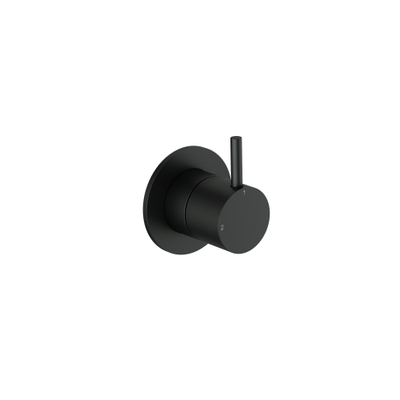 Hotbath Cobber Élément de finition - inverseur 2 voies - Noir mat
