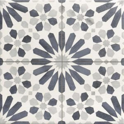 SAMPLE Realonda Cerámica Carrelage de sol et mural Marrakech Blue Vintage Mat Bleu