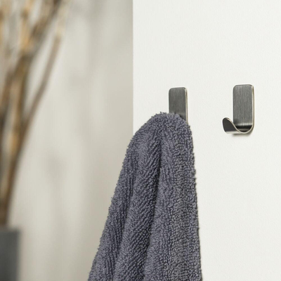 Tiger Crochet Basic Inox brossé (2 pièces) 1.8x3.5x1.9cm