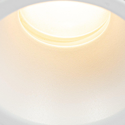 QAZQA Dept Spot encastré - 7.8x7.8x6.5cm - dimmable - IP44 - blanc mat
