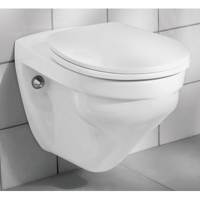 Villeroy & Boch O.novo /omnia classic closetzitting - met deksel - White Alpine (glans wit)