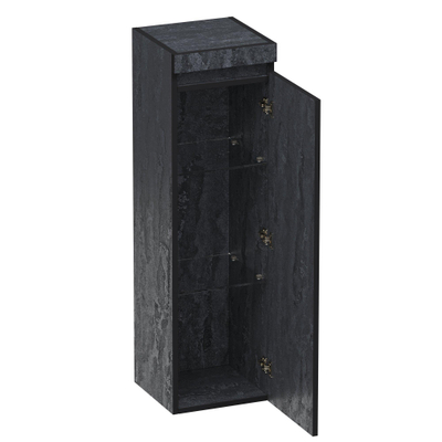 BRAUER Joy Edge badkamerkast - 120x35x35cm - 1 deur - rechtsdraaiend - greeploos - Damascus