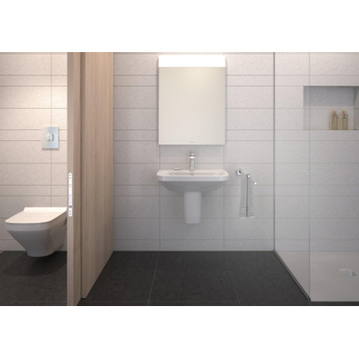 Duravit Durastyle WC suspendu à fond creux Compact 37x48cm avec wondergliss blanc