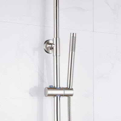 Fortifura Calvi Thermostatische Regendouche (compleet) - Geborsteld RVS PVD (RVS) TWEEDEKANS
