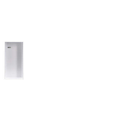 Looox Colour BoX niche encastrée - 15x30x10cm - acier inoxydable blanc mat