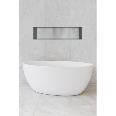 Hotbath &MORE Inbouwbox of inbouwnis - 30x120x10 - frameless - RVS 316