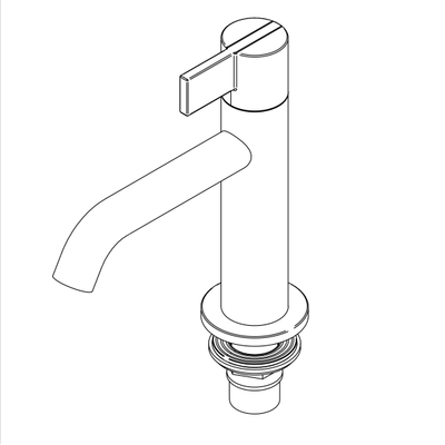 IVY Pact Robinet lave-main eau froide - bas - Cuivre mat brossé PVD