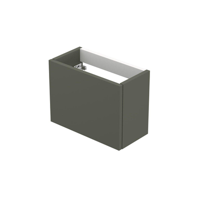 INK Versus Fonteinkast - 36x18x27cm - 1 deur - greeploos of tbv grepen - MDF lak - Mat beton groen