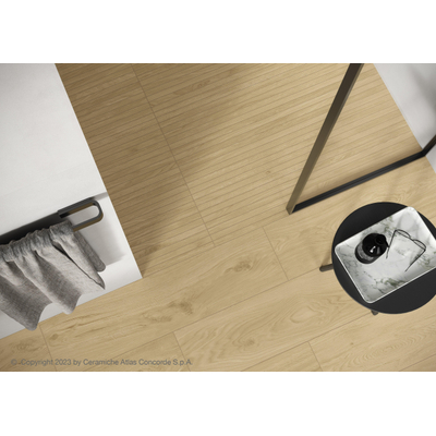 Atlas Concorde Solution Would Carrelage sol et mur - 22,5x90cm - 8mm - rectifié - (Brun)